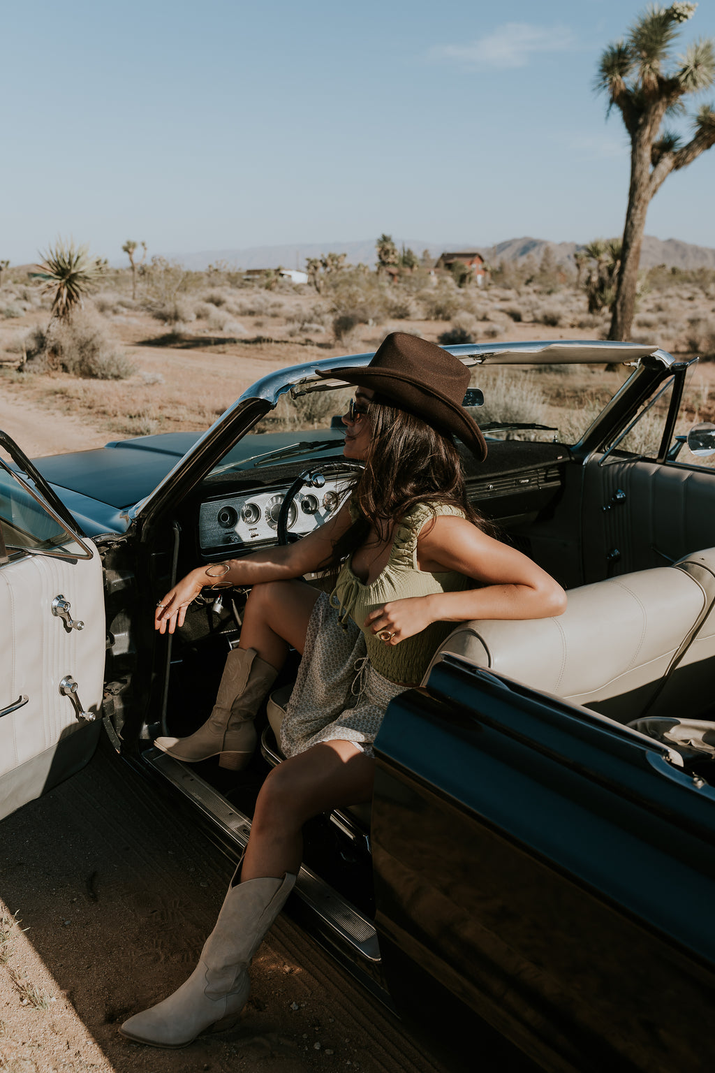 Cassie Western Hat