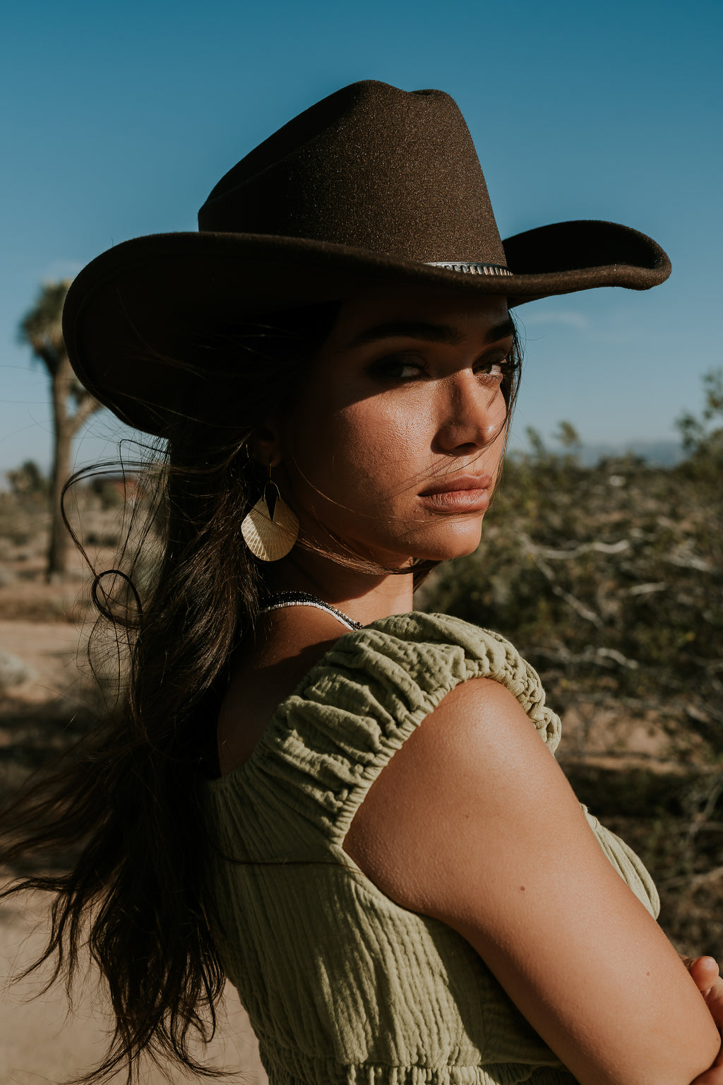 Cassie Western Hat