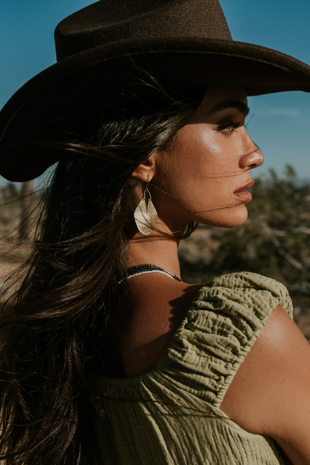 Cassie Western Hat