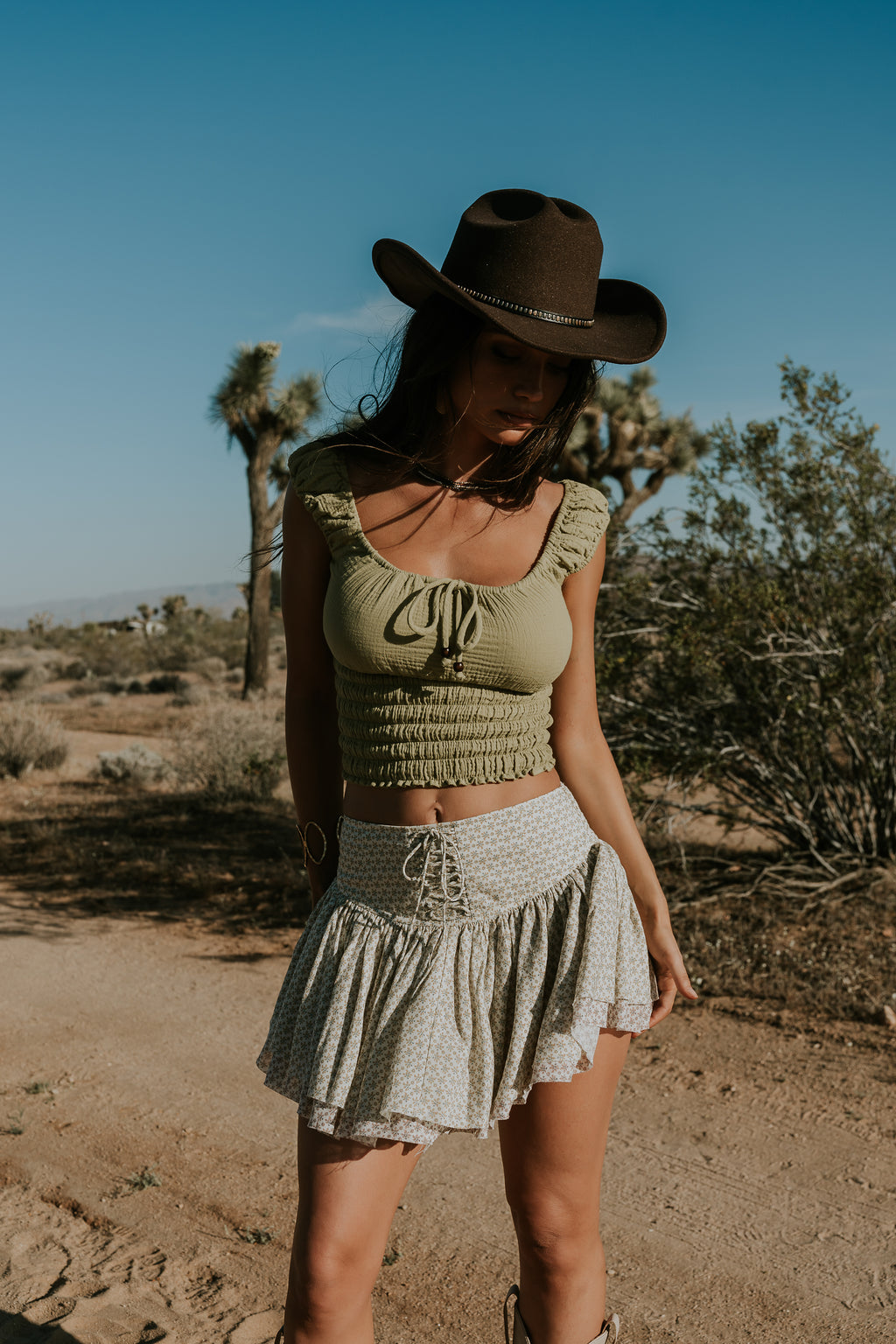 Cassie Western Hat