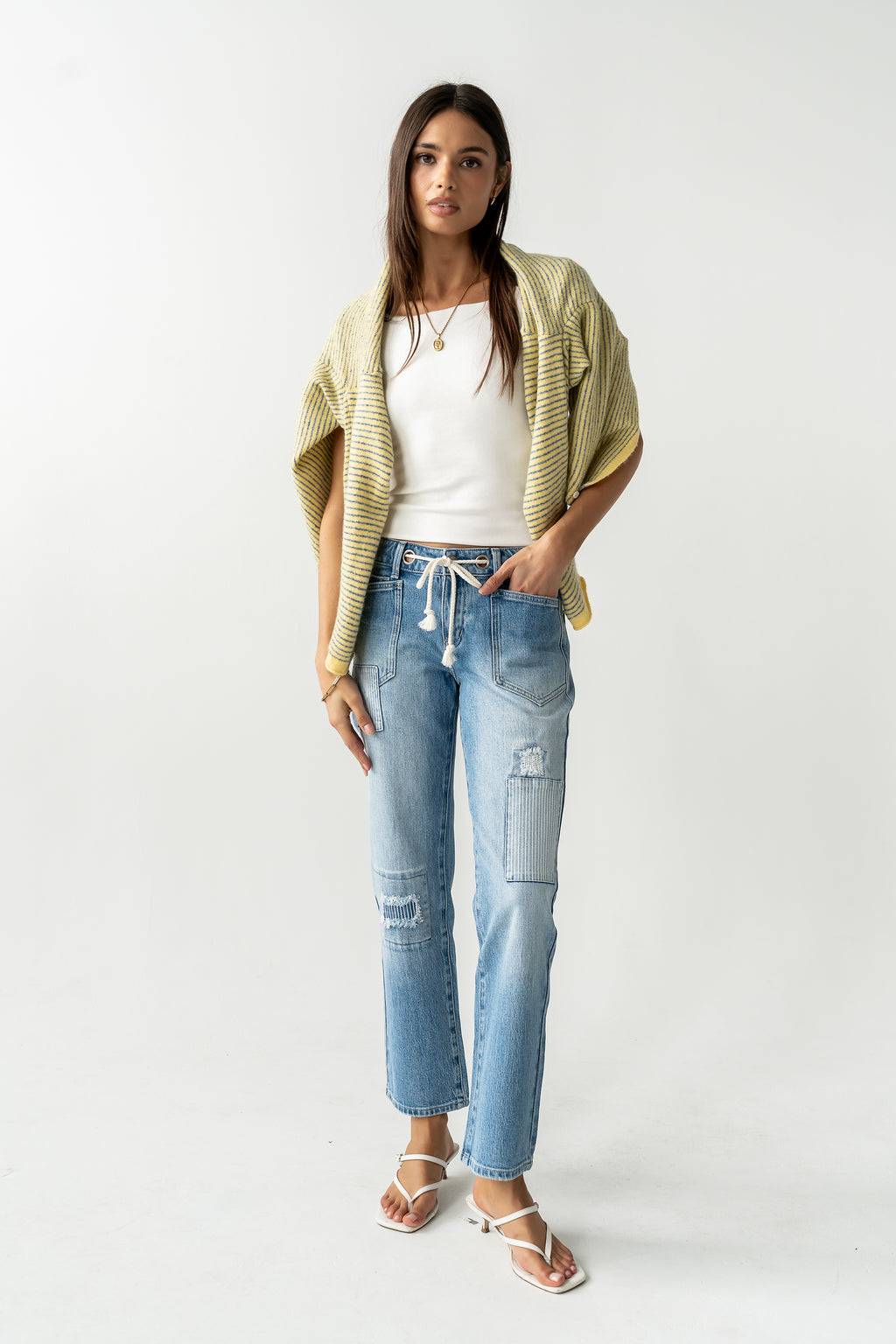 Marty Patchwork Jeans - FINAL SALE