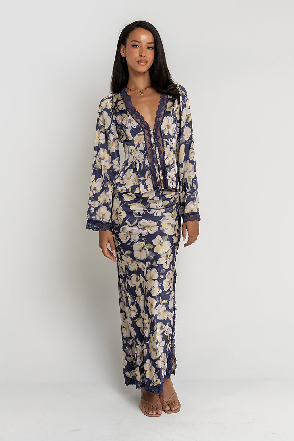 Kirsty Floral Maxi Skirt - FINAL SALE