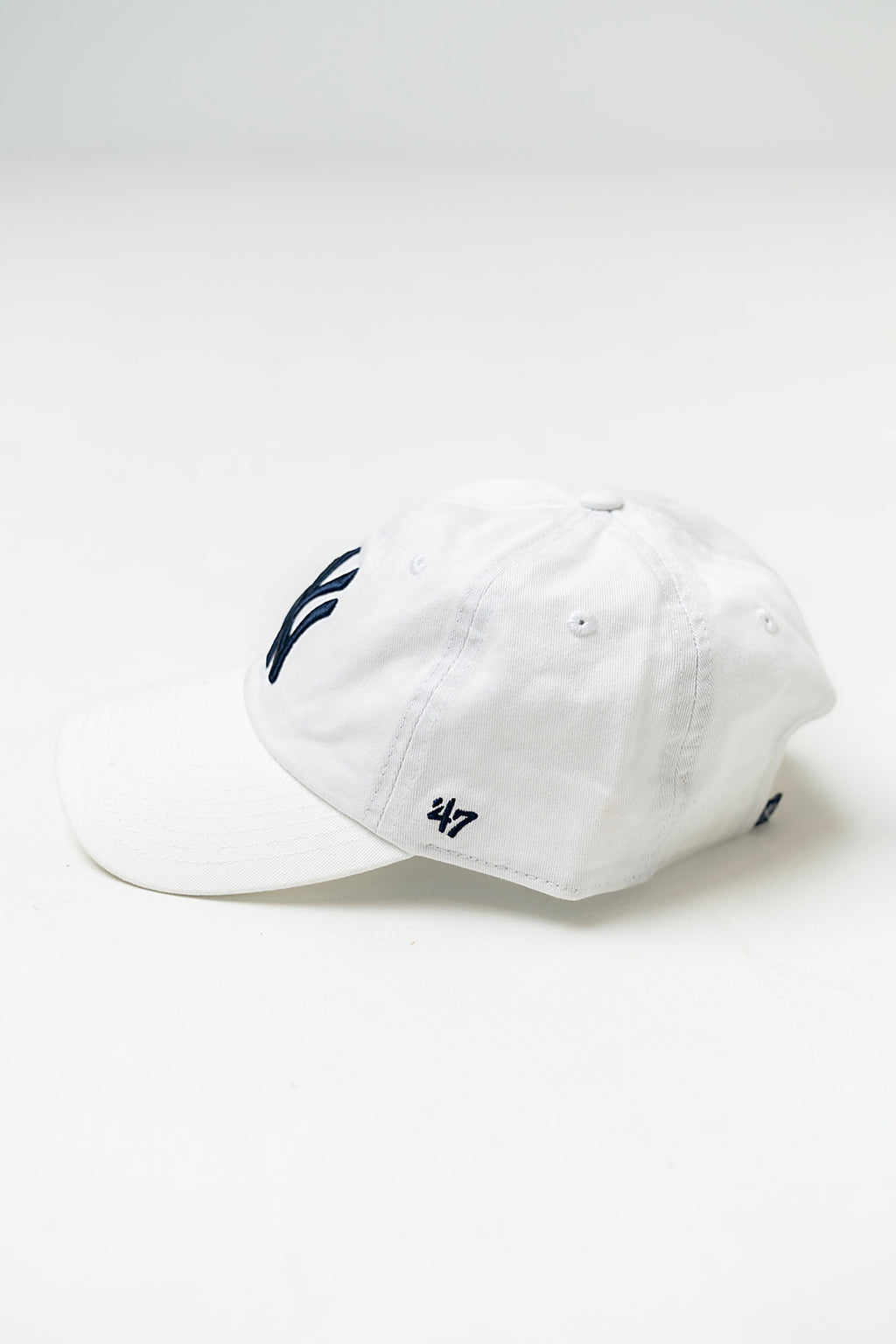 New York Yankees Baseball Cap in White