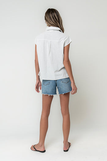 Carson Striped Button Up - FINAL SALE