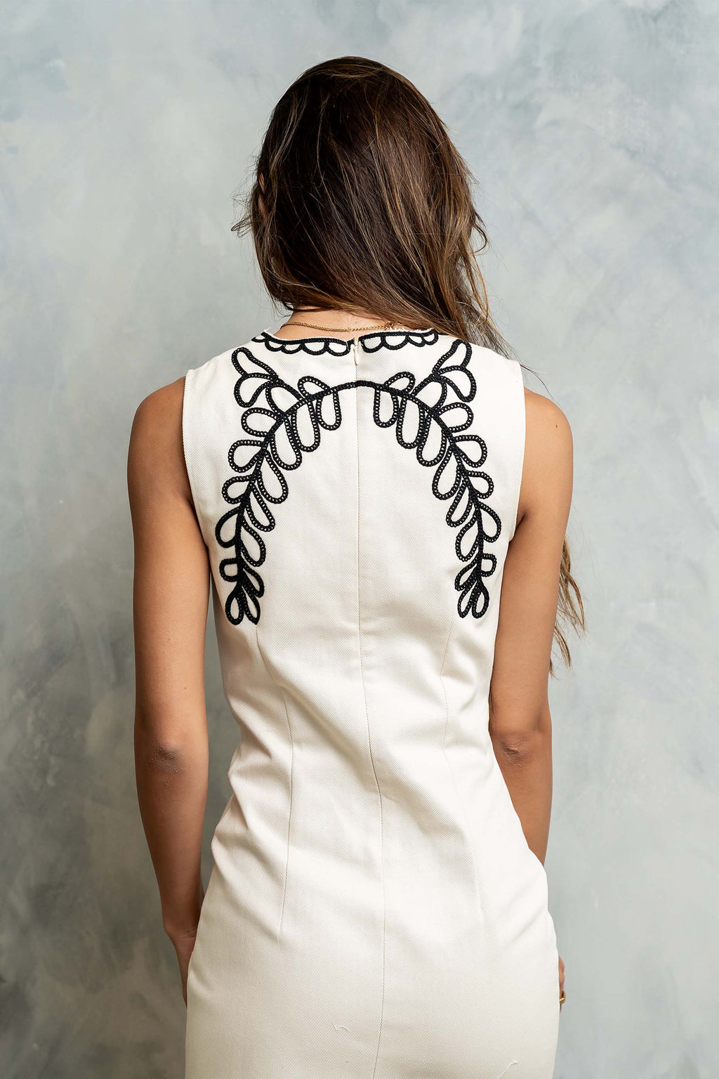 Jovie Embroidered Dress - FINAL SALE