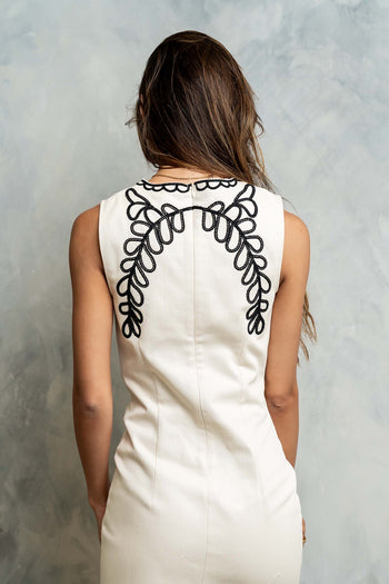 Jovie Embroidered Dress - FINAL SALE
