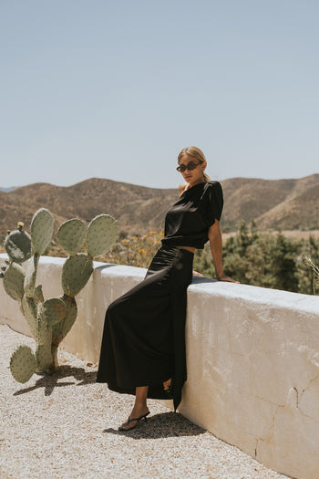 Yani Maxi Skirt in Black