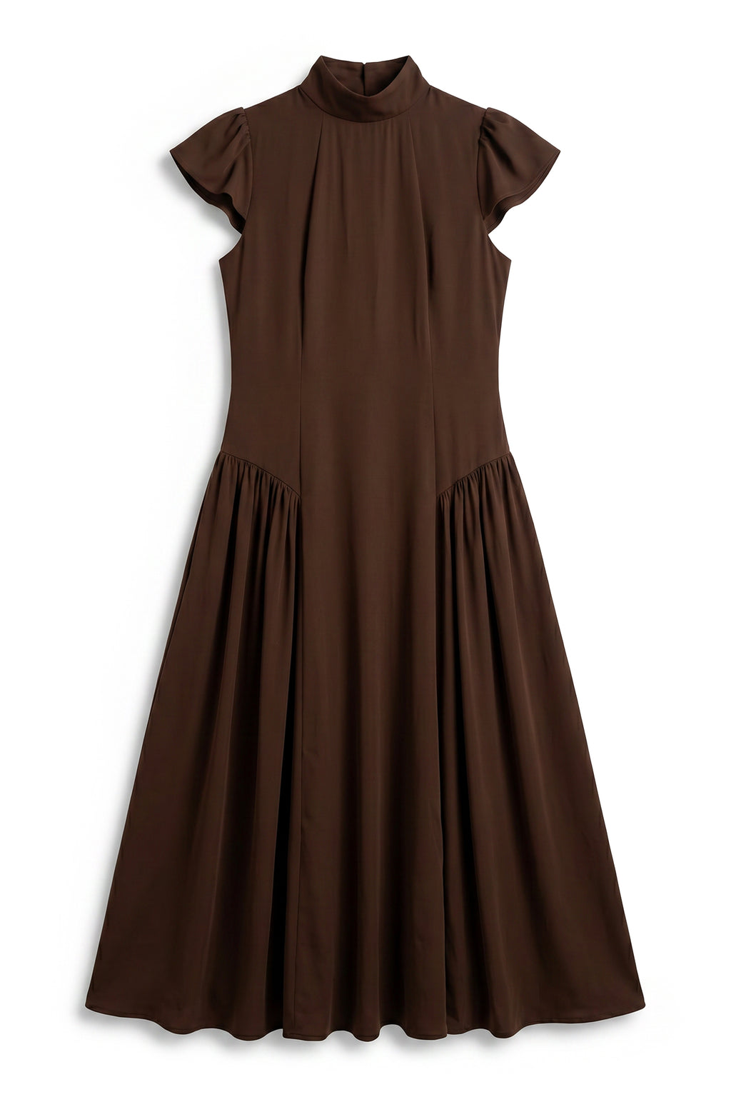 Marlee Maxi Dress in Brown