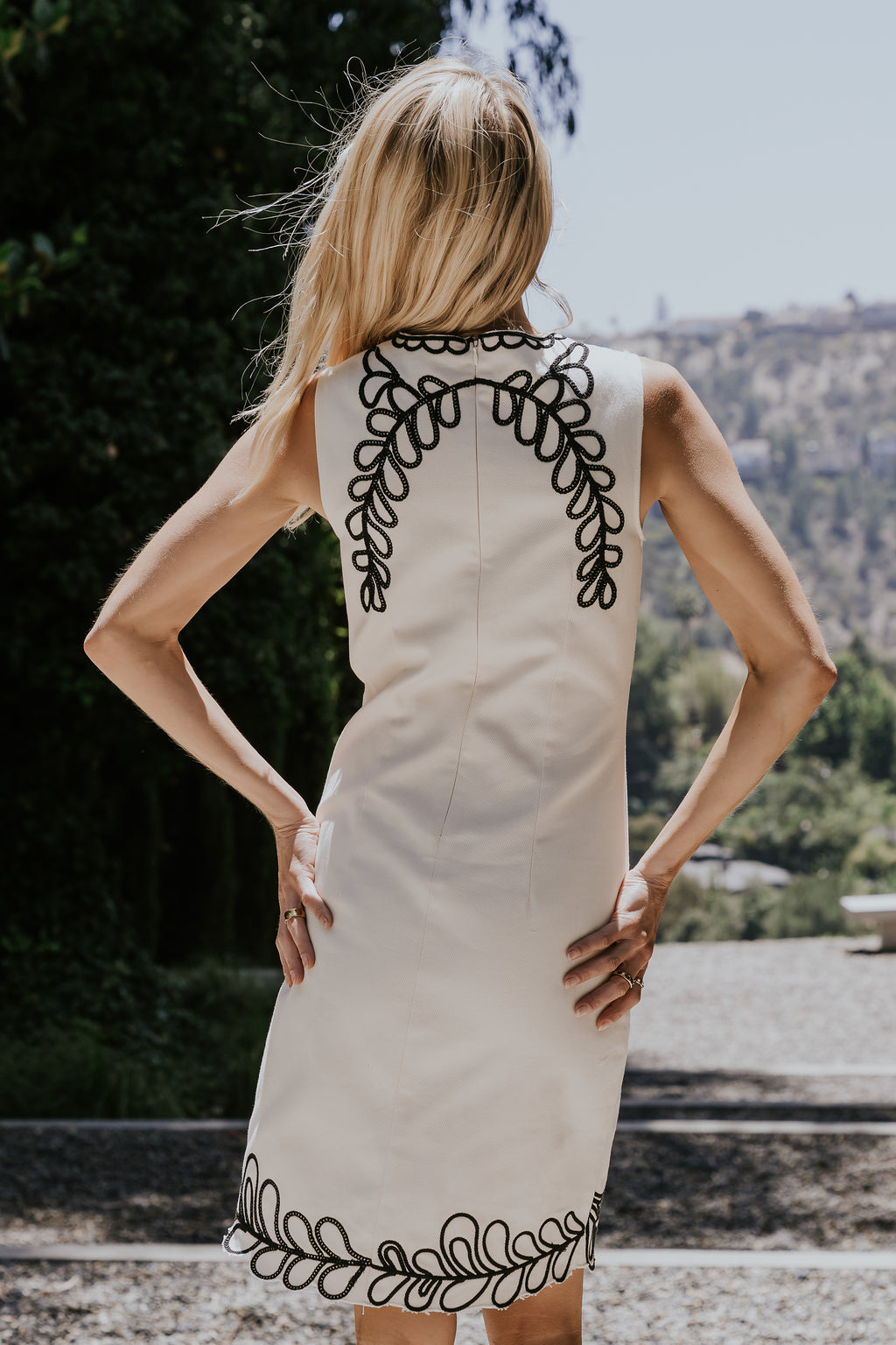Jovie Embroidered Dress - FINAL SALE