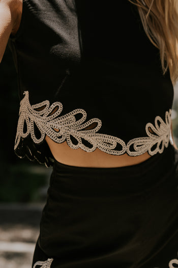 Tracey Embroidered Top