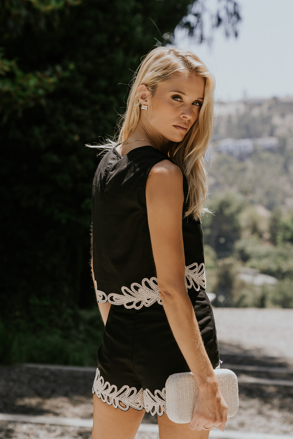 Tracey Embroidered Top
