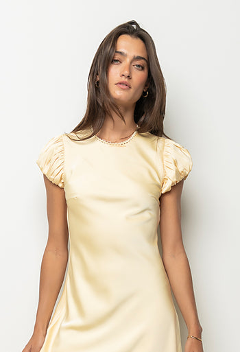 Ellianna Maxi Dress in Yellow