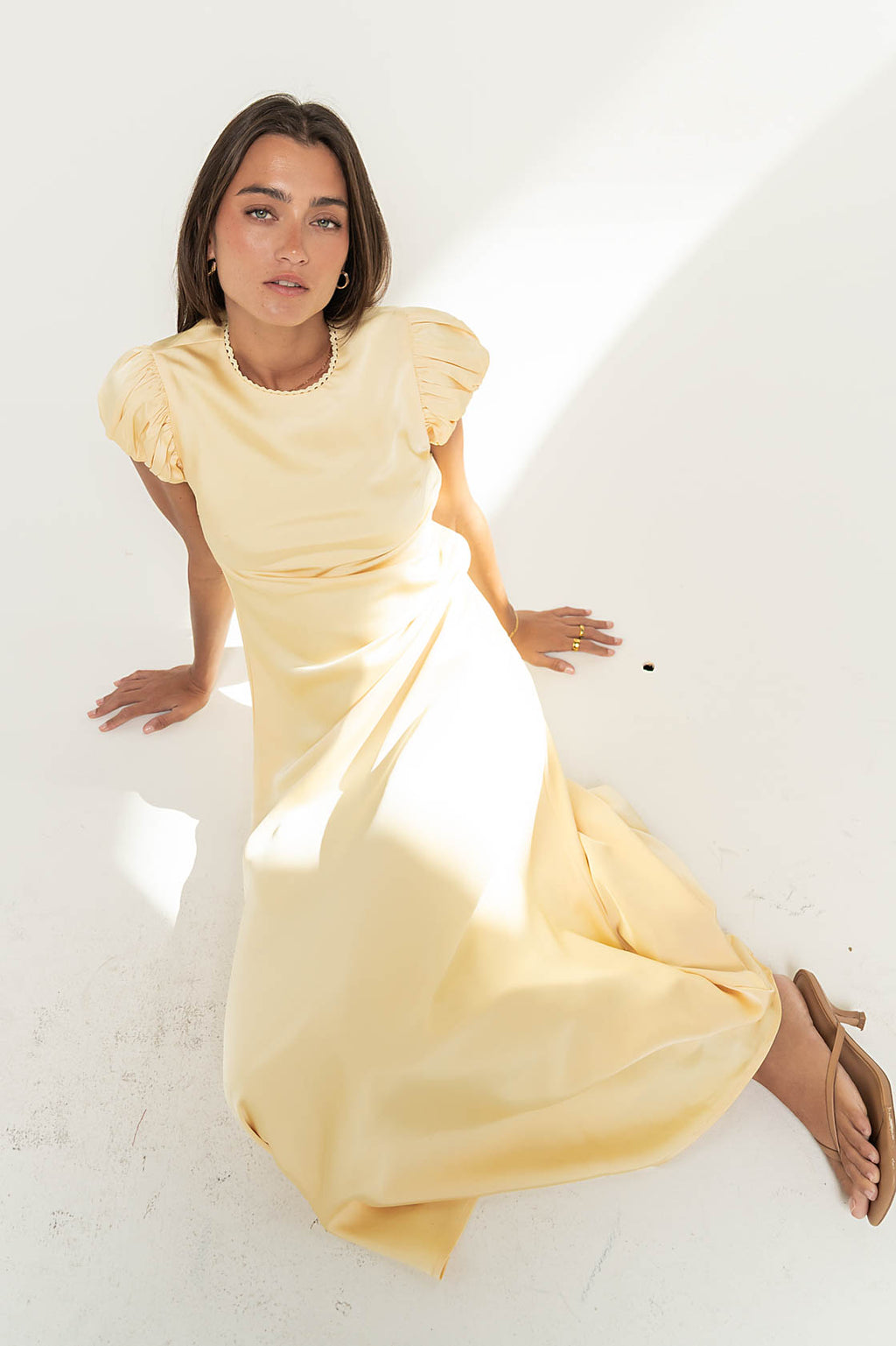 Ellianna Maxi Dress in Yellow