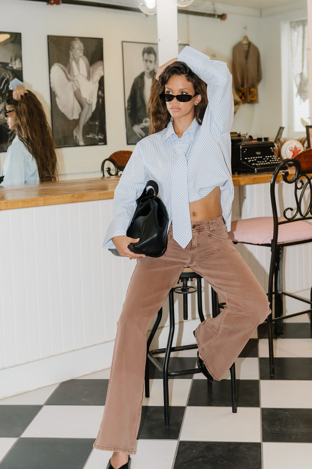 Fawn Wide Leg Jeans