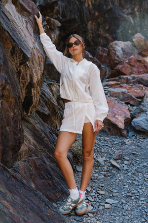 Fern Skort in White