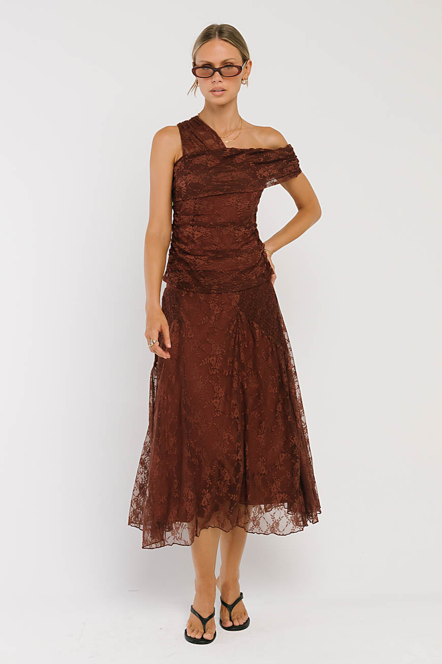 Cleo Lace Maxi Skirt