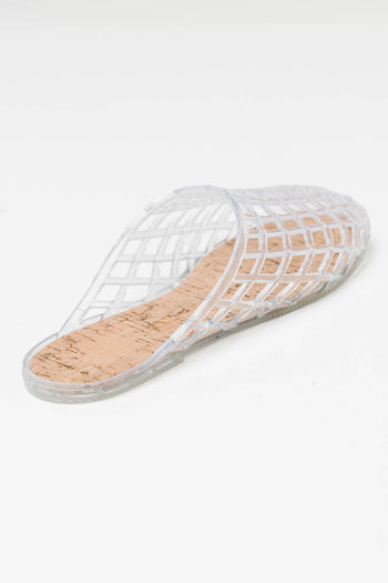 Darby Jelly Shoe in Clear