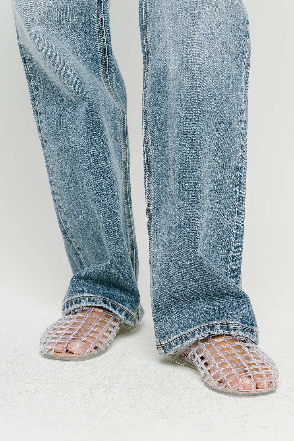Darby Jelly Shoe in Clear