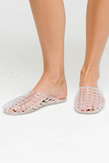Darby Jelly Shoe in Clear