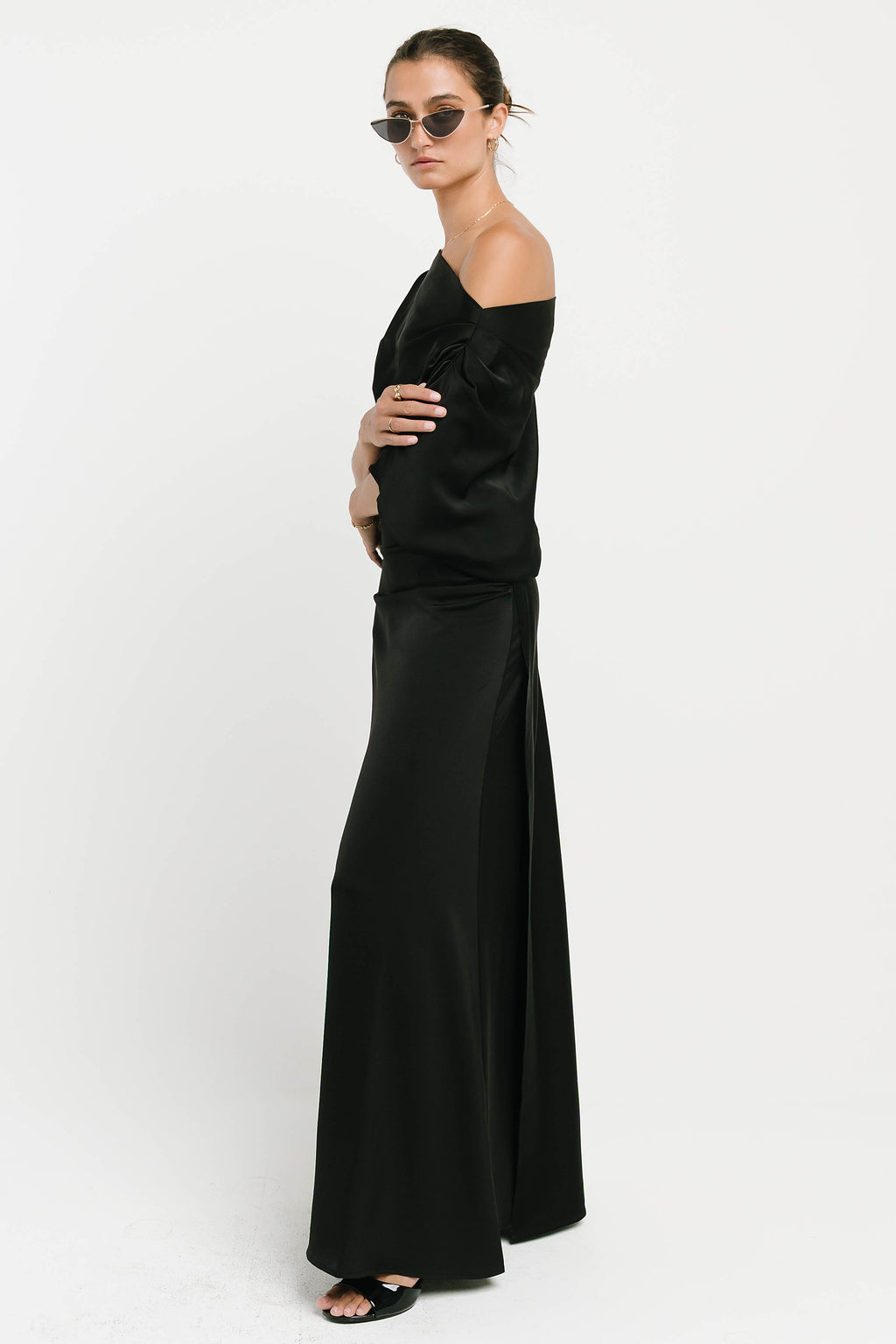 Yani Maxi Skirt in Black