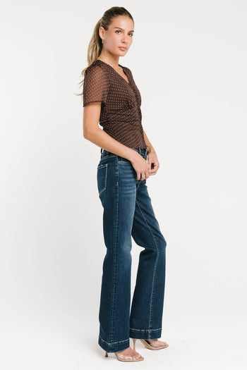 Tasha Bootcut Jeans in Dark Wash