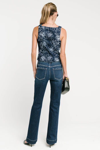 Tasha Bootcut Jeans in Dark Wash