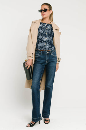 Tasha Bootcut Jeans in Dark Wash