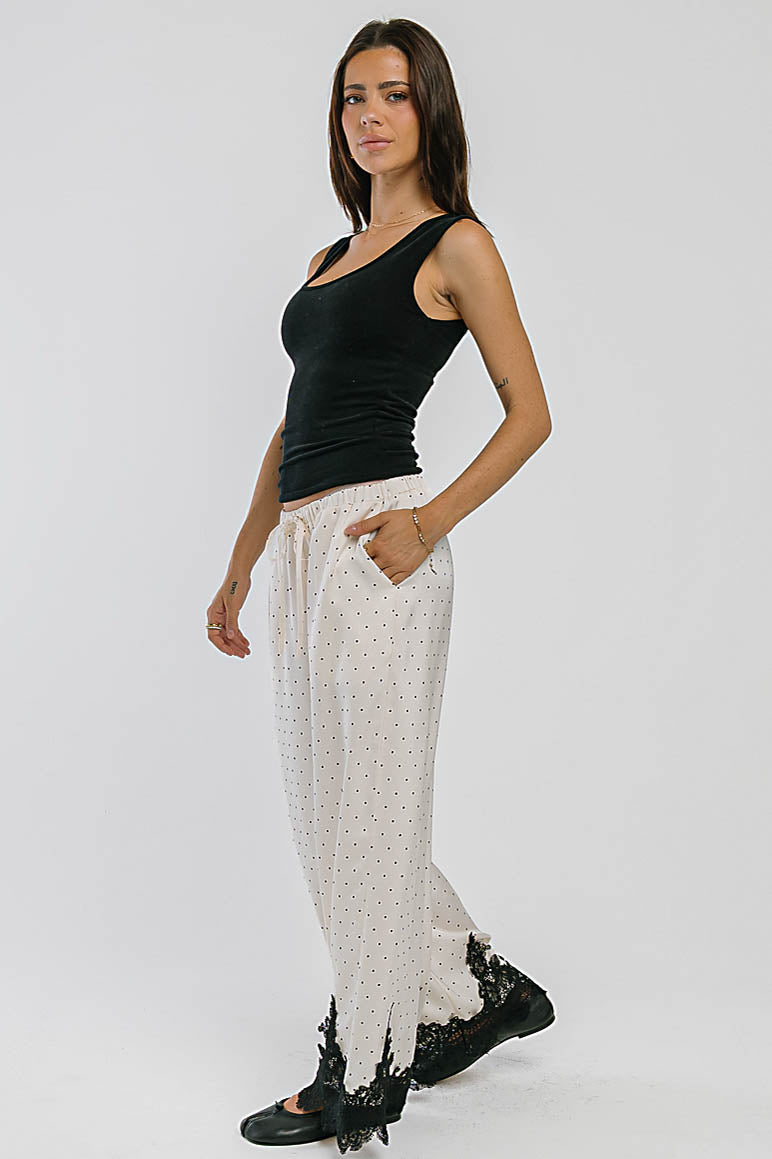Sayla Tank Top in Black