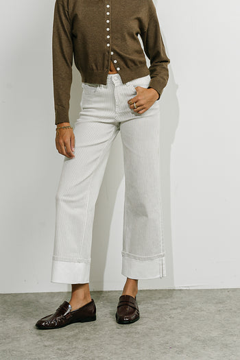 Camille Striped Wide Leg Pants
