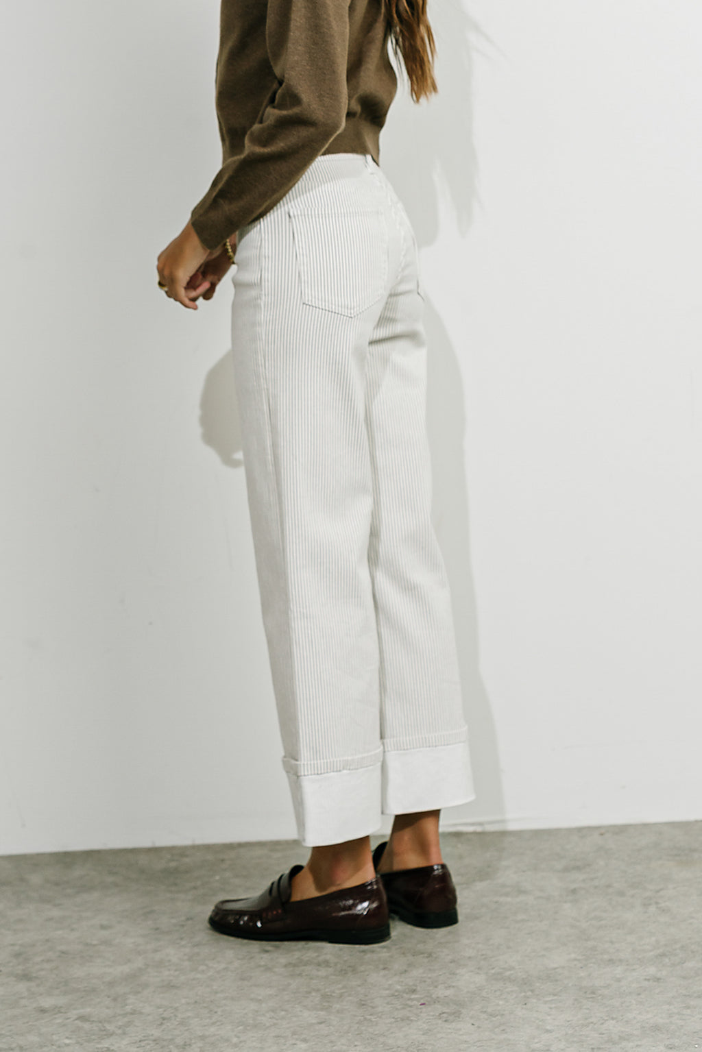Camille Striped Wide Leg Pants