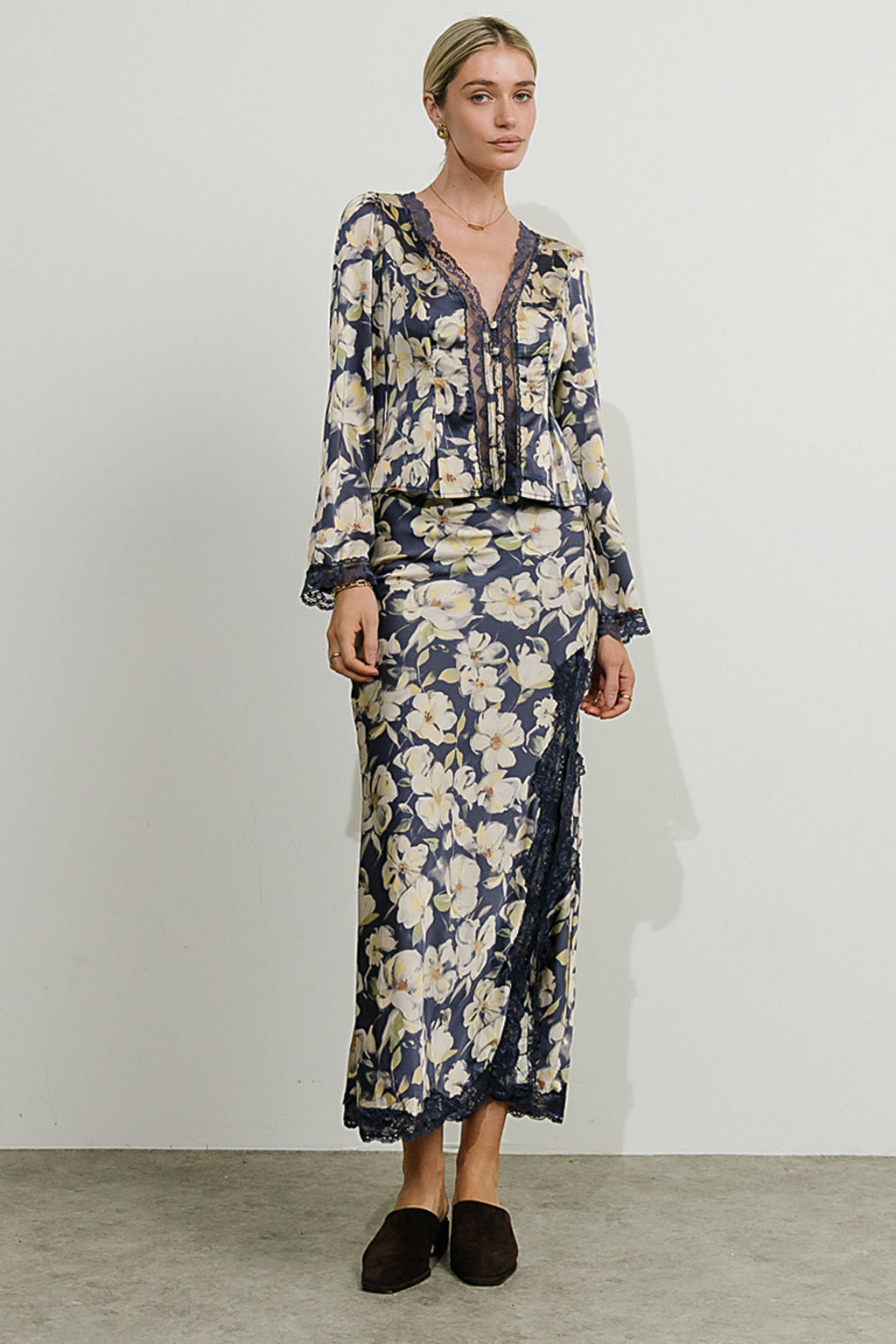 Kirsty Floral Maxi Skirt - FINAL SALE