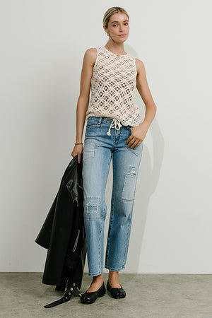 Marty Patchwork Jeans - FINAL SALE