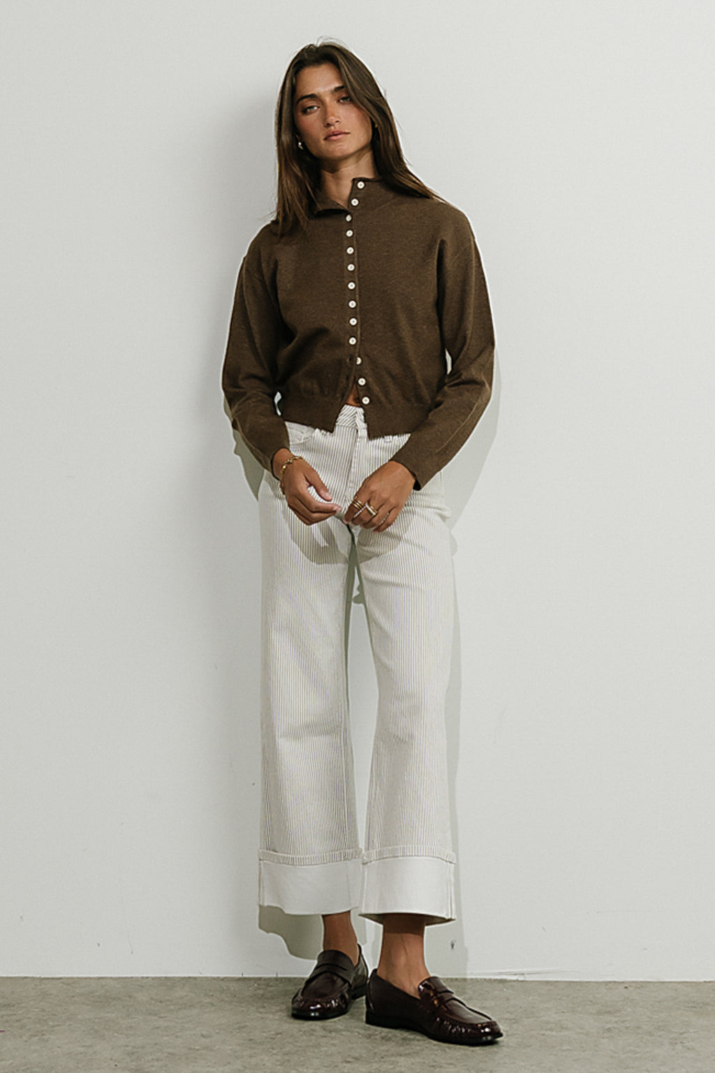 Camille Striped Wide Leg Pants
