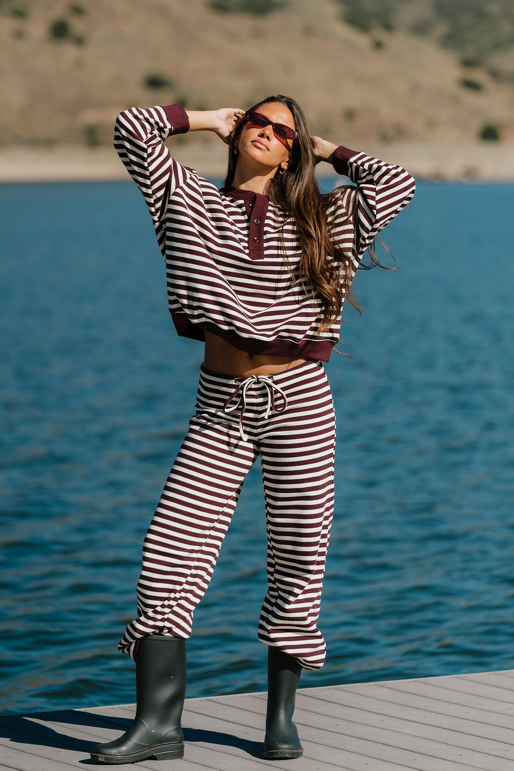 Daylin Striped Pants