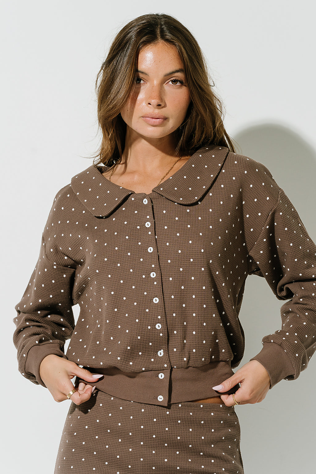 Freya Polka Dot Top