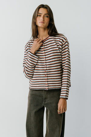Ariel Striped Cardigan