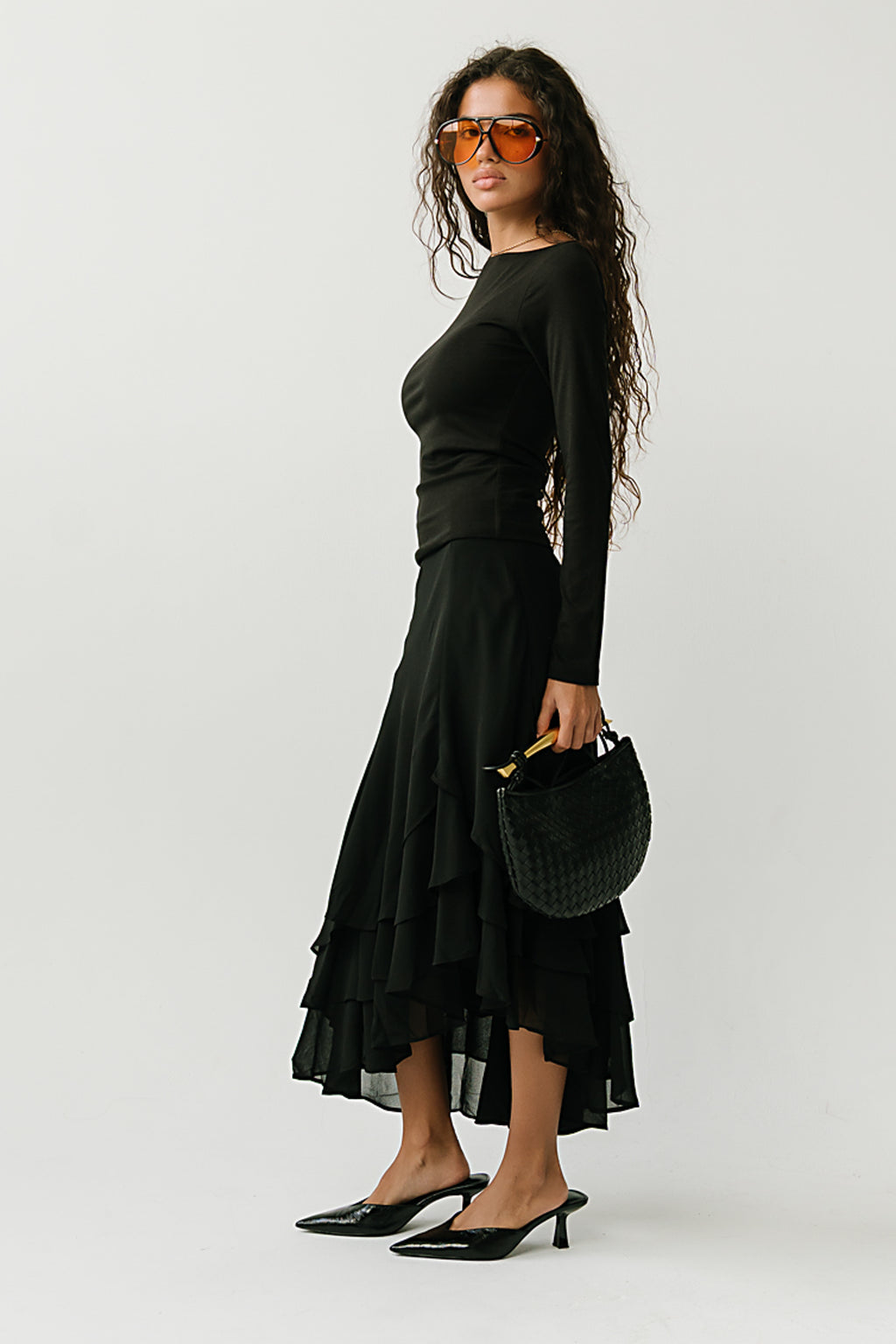 Cass Ruffle Skirt