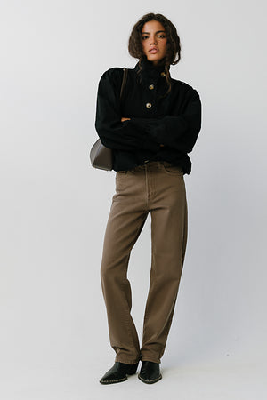Kora High Rise Straight Leg Jeans
