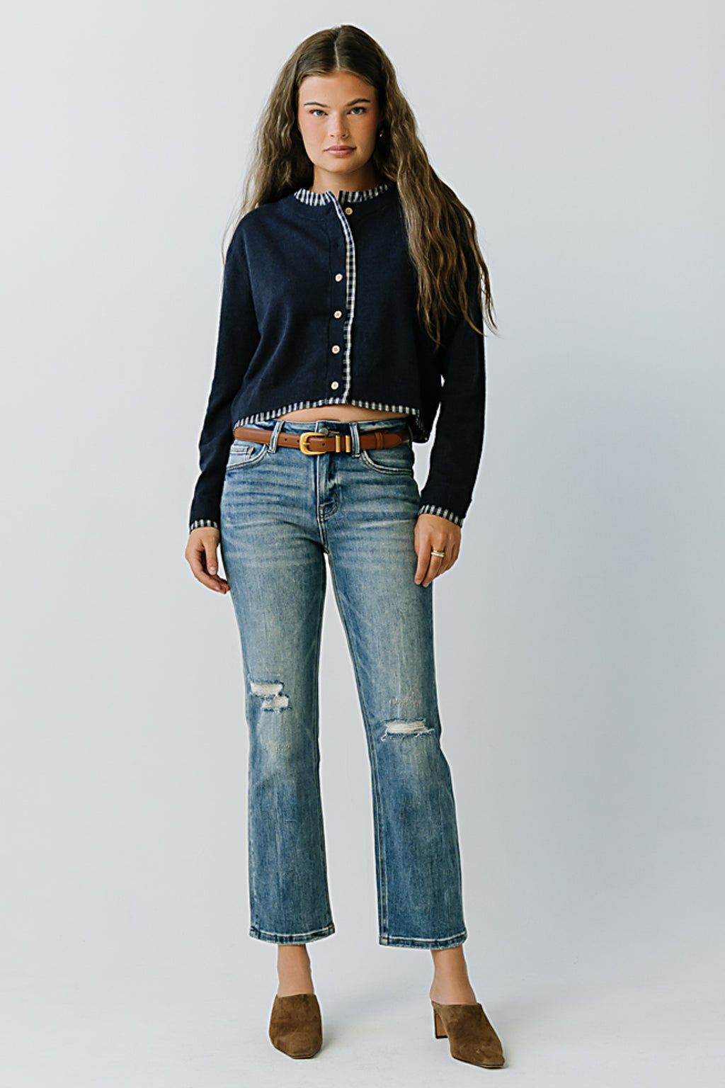 Leona Mixed Media Sweater