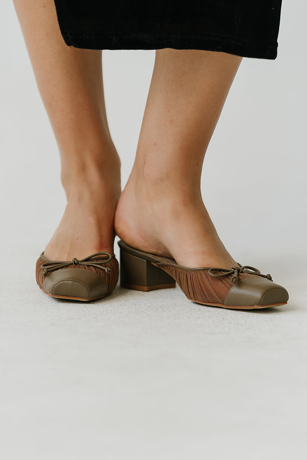Geneva Mule in Tan